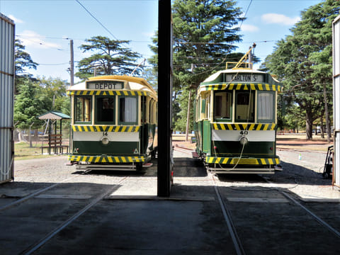 Ballarat Tram Museum features vintage trams